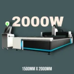 HT-F1530 2000W CNC Fiber Laser Cutter – Mid-Power Industrial Machine for Steel, Aluminum & Brass
