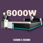 HT-F1530 6000W Heavy-Duty CNC Fiber Laser – Industrial Metal Cutting Machine for 25mm Carbon Steel
