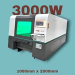 1000×2000mm CNC Fiber Laser – 3000W High-Speed Cutter for Industrial Sheet Metal Work