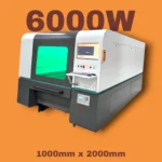 1000×2000mm Industrial Fiber Laser Cutter – 6000W for Heavy-Duty Metal Cutting Applications