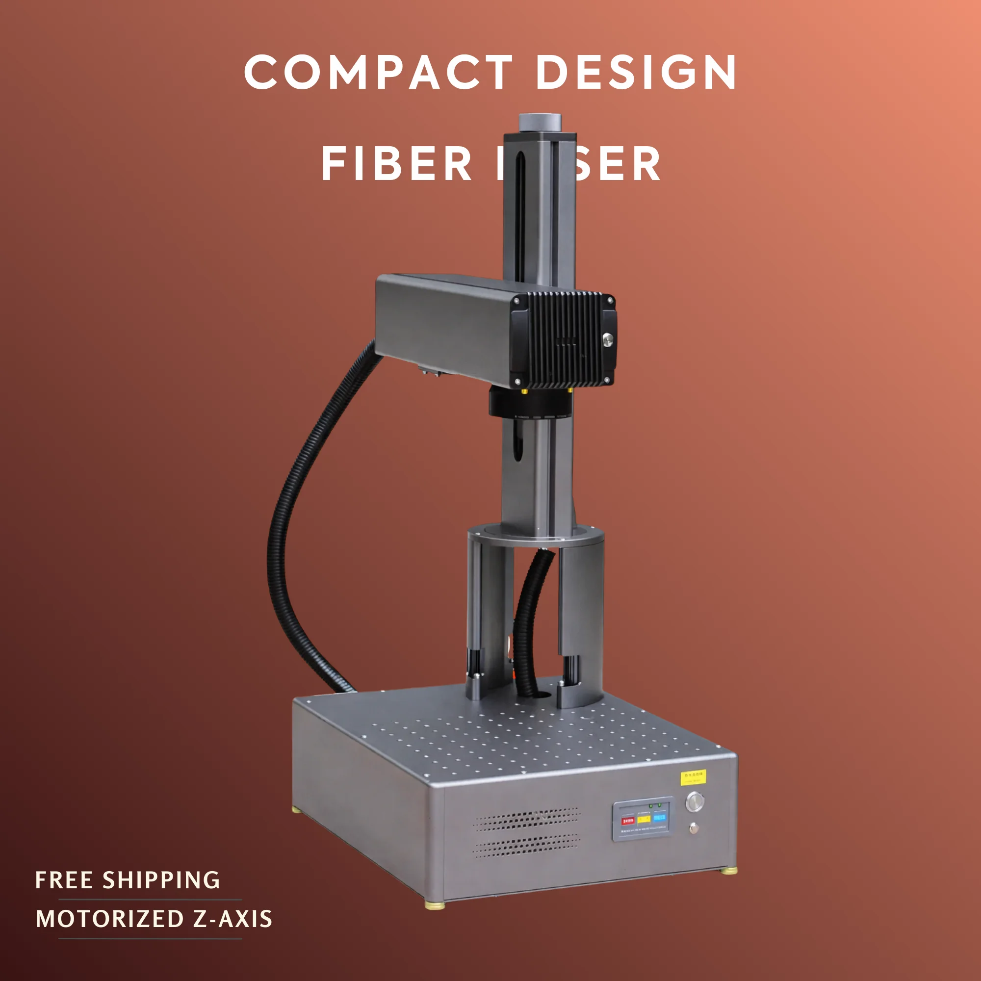 compact fiber laser Space-saving compact fiber laser marker with JPT and Raycus source options for professional metal engraving
