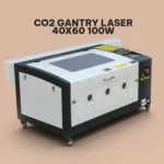 Industrial 100W CO2 Gantry Laser 40x60 engraving and cutting machine with WiFi connectivity.