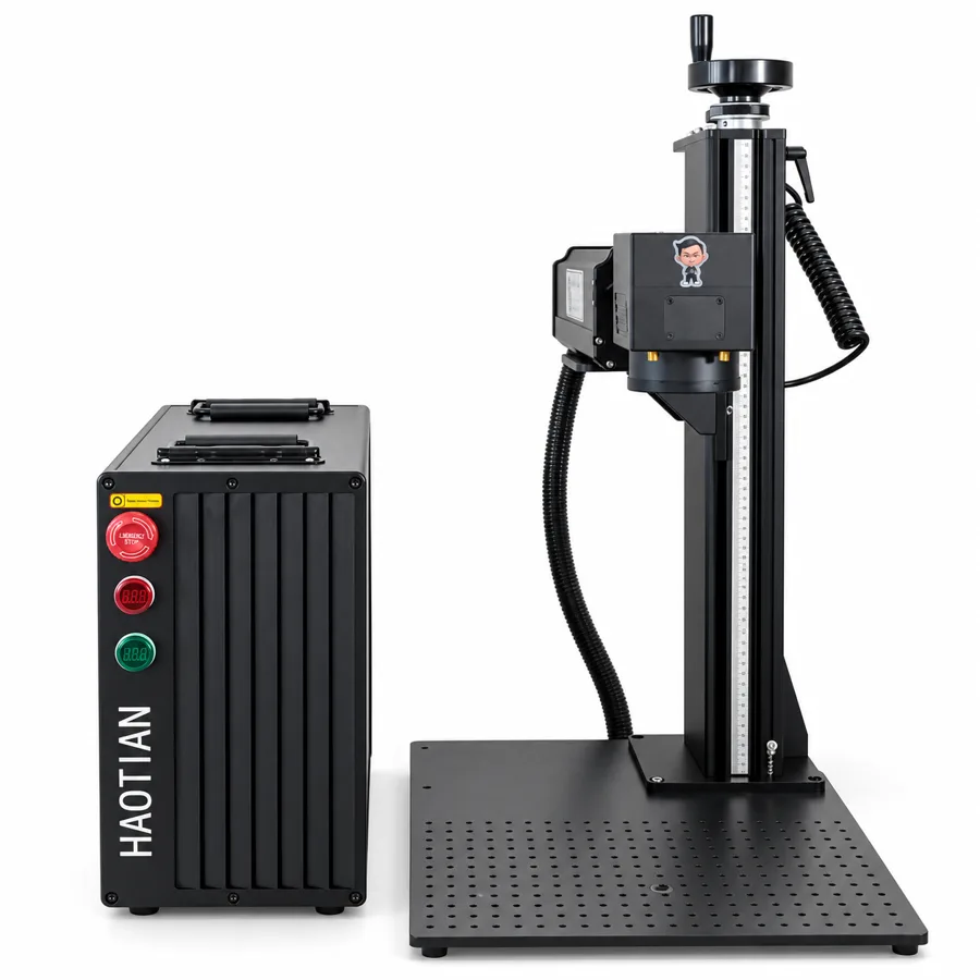 Haotian fiber laser marking machine in standard black
